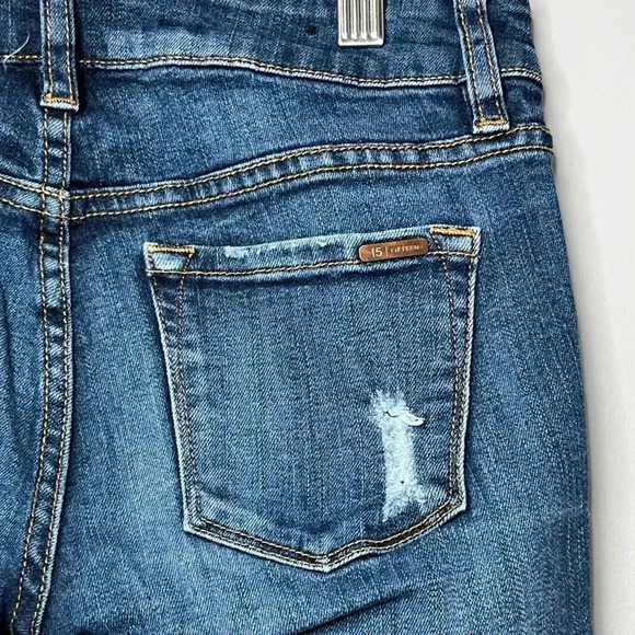 15 | Fifteen Sunset Skinny Distressed Jeans - Picture 10 of 12
